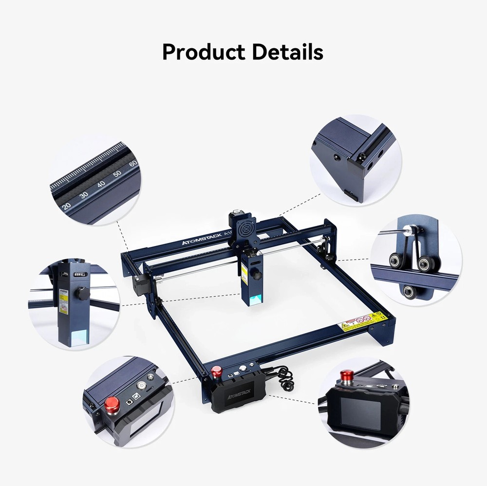 ATOMSTACK A10 Pro 10W Laser Engraving Cutting Machine Laser 410400mm BLU G2U