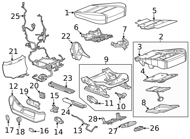 Genuine GM Module Bracket 84693703