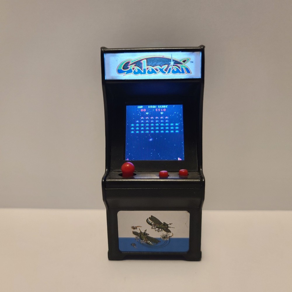 Tiny Arcade Galaxian Video Game Miniature Arcade