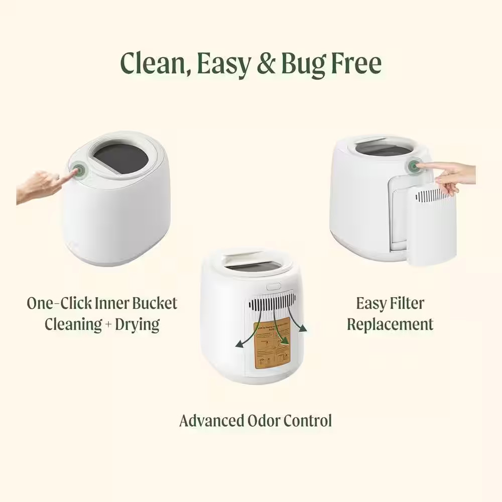Vego Kitchen Composter 4L Countertop 5 Modes Weight-Based Smart with App Odorles