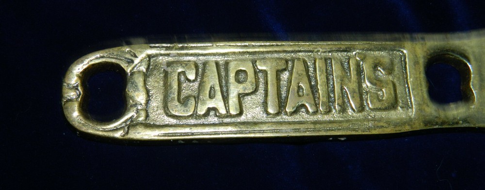 Solid Brass Nautical Bottle Opener for all the "CAPTAINS" & Boat Owners