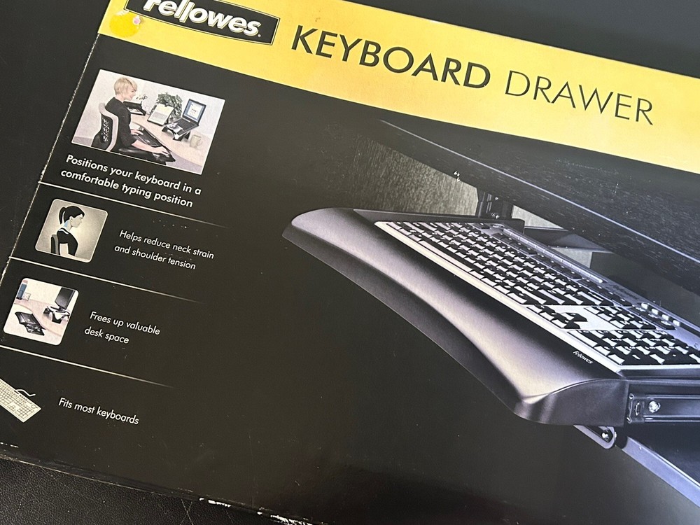 Fellowes Office Suites Underdesk Keyboard Drawer