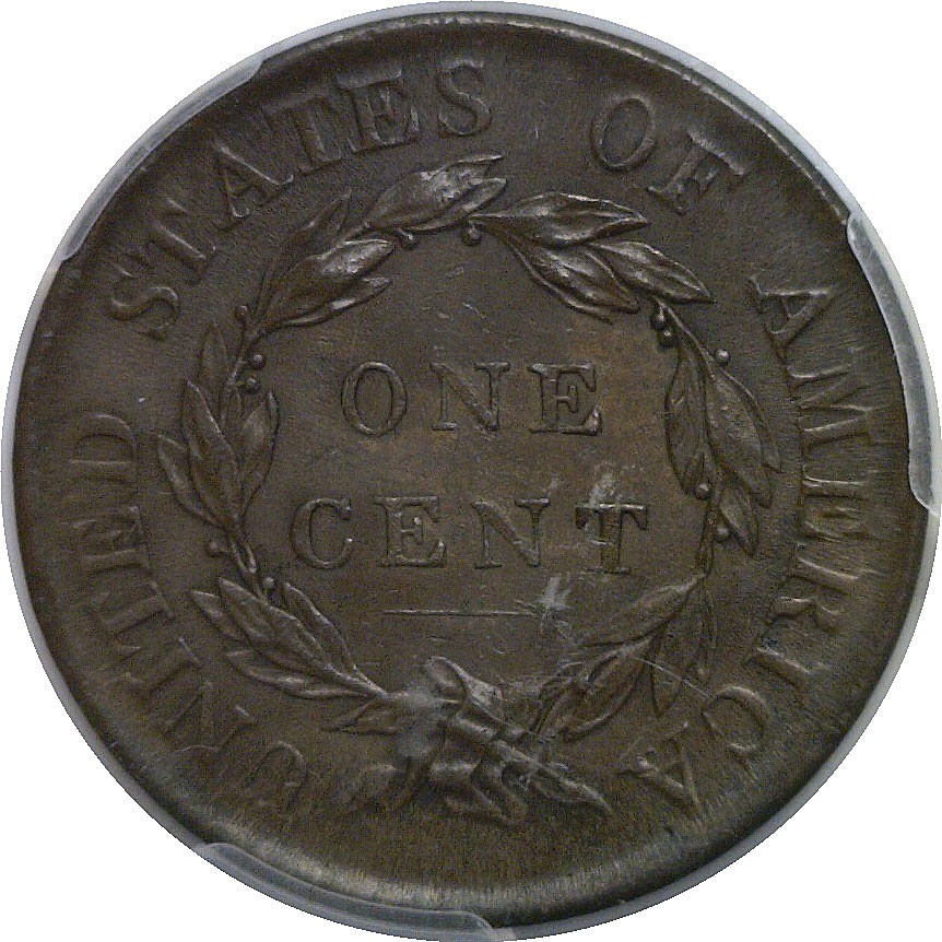 1818 Large Cent PCGS AU-53