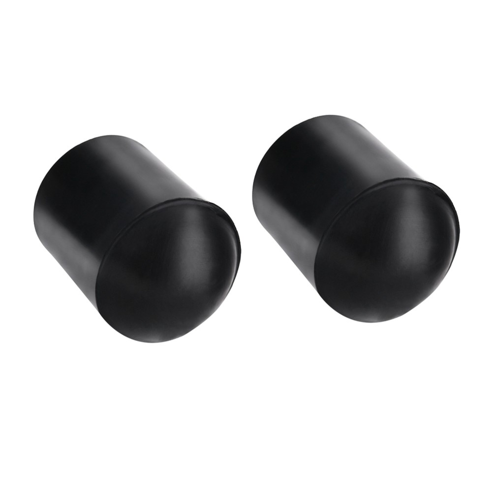 2pc Double Bass Endpin Rubber Tip Stopper Black Protector End Accessory JJS