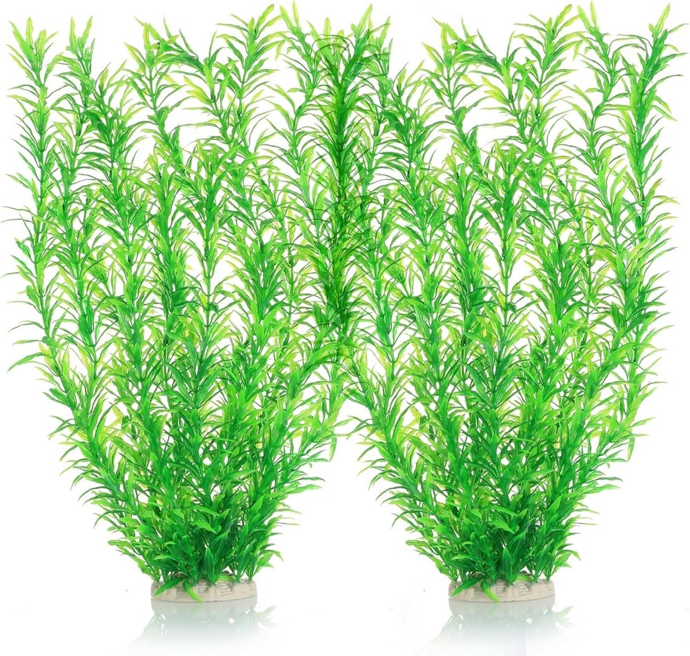 Extra Large Artificial Aquarium Plants - 2PCS