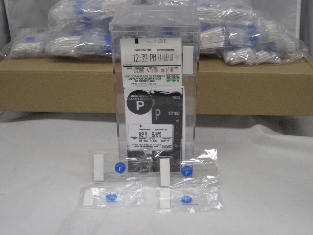 Muni-Meter Windshield Dashboard Parking Ticket Holder Clip (1000 pices)