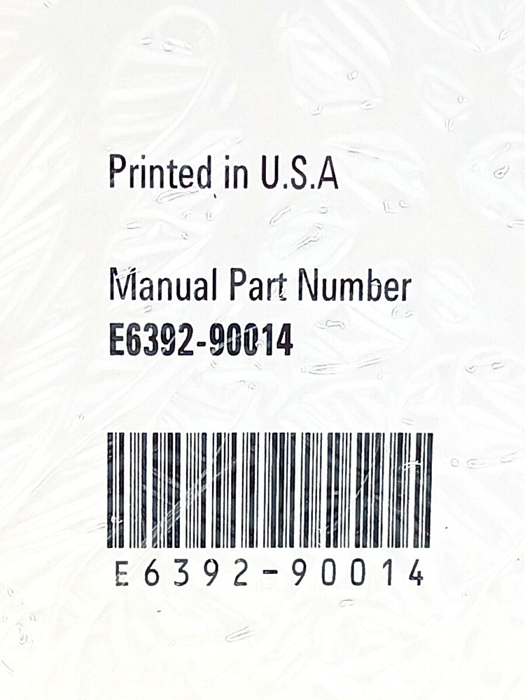 Agilent Technologies E6392-60001 Universal DC Power Adapter User's Guide