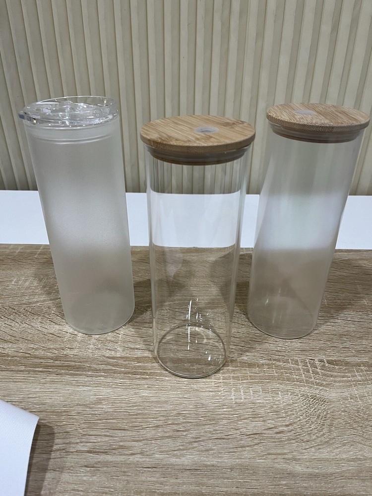 Variety 6 Pack Glass Sublimation Blanks (24oz)