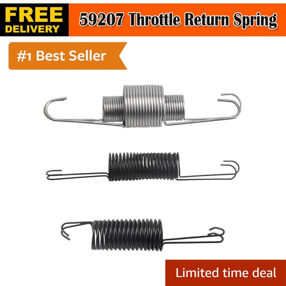 59207 Throttle Return Spring Assortment, Universal Carburetor Return Dual Sprin