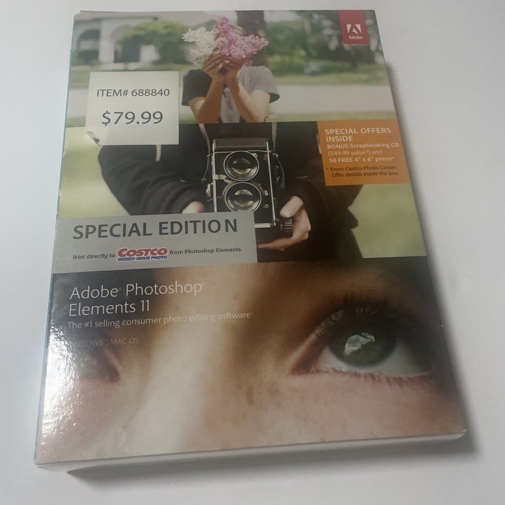 Adobe Systems 65193534 Photo Image Graphics Editing