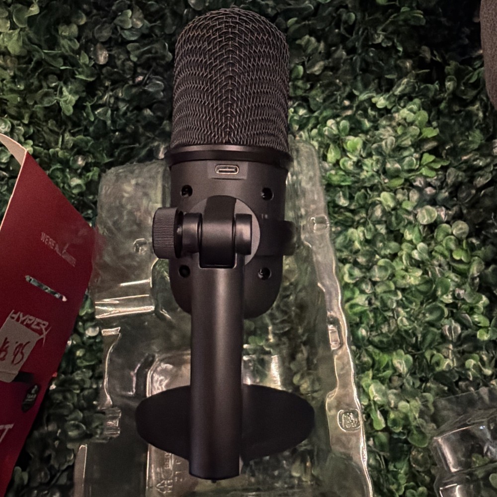 HyperX SoloCast – USB Condenser Gaming Microphone, for PC, PS4, PS5 and Mac
