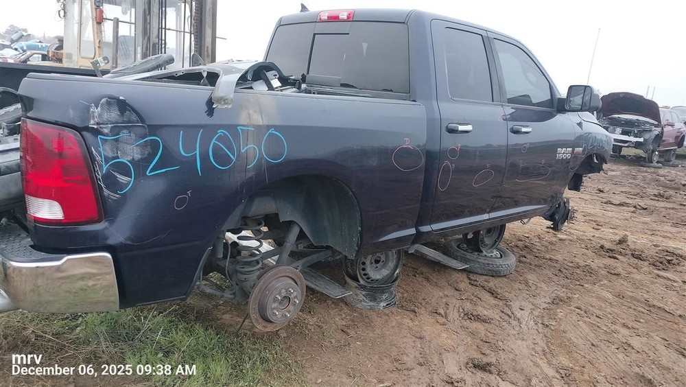 LEFT REAR DOOR WINDOW REGULATOR OEM 2017 DODGE RAM1500