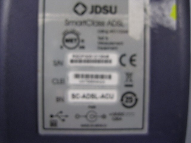 Used JDSU SmartClass ADSL Tester *Untested*