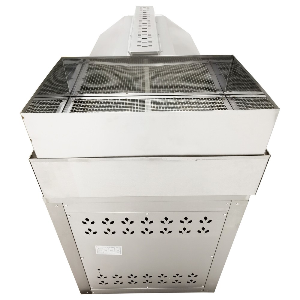 55 Lbs Automatic Heating Roasting Machine Drum Roaster for Nuts Coffee Bean 220V