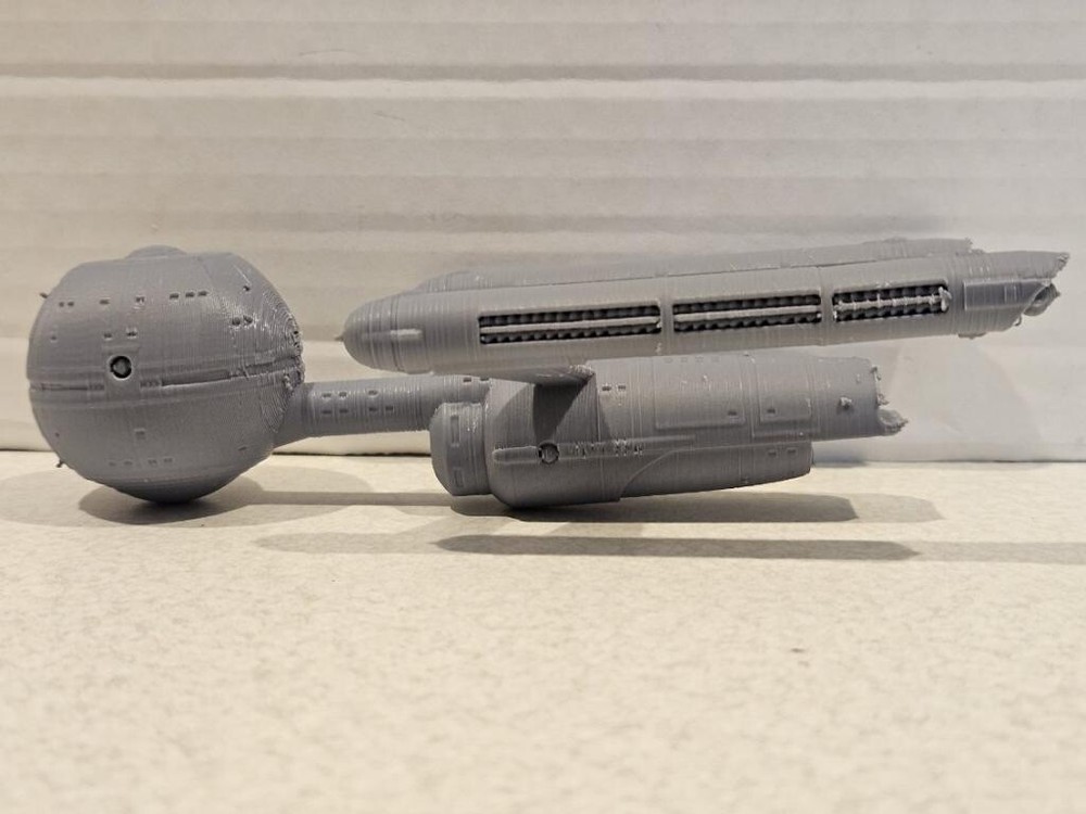 3d Printed 6in Star Trek  Enterprise Daedalus Class