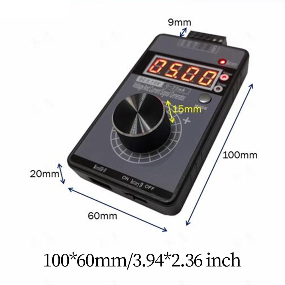 Adjustable Signal Generator 0-20MA 4-20MA LED Testing Panel Light Dimmer