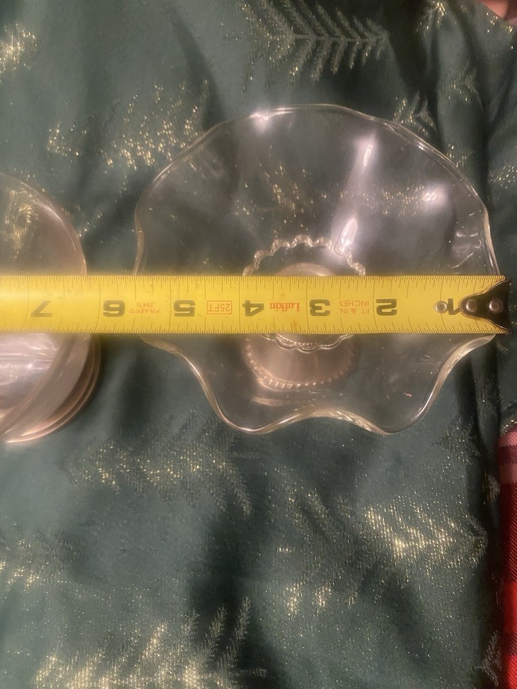 Sterling Silver And Glass Lot
