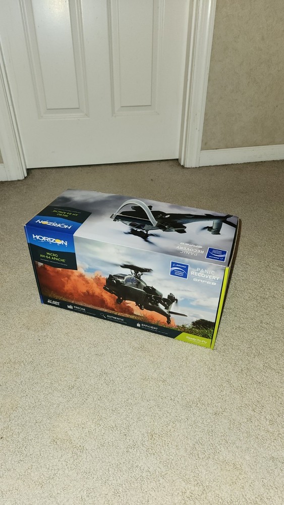Horizon Hobby Blade MICRO АН-64 APACHE RTF, NEW IN BOX,NEVER FLOWN, DISCONTINUED