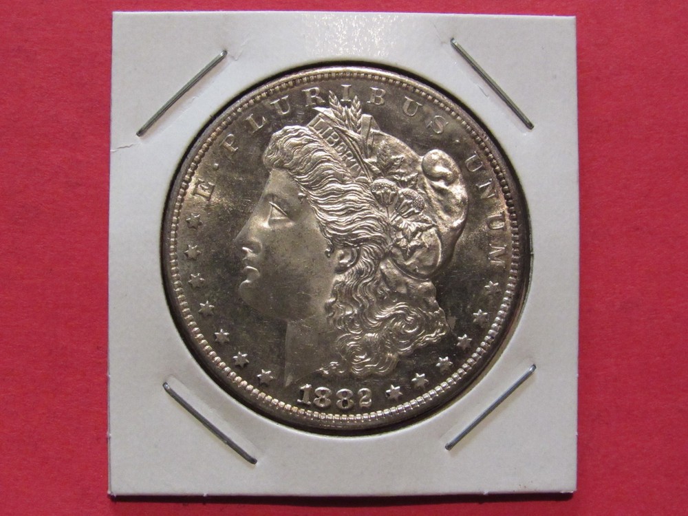 1882-S  MORGAN SILVER DOLLAR
