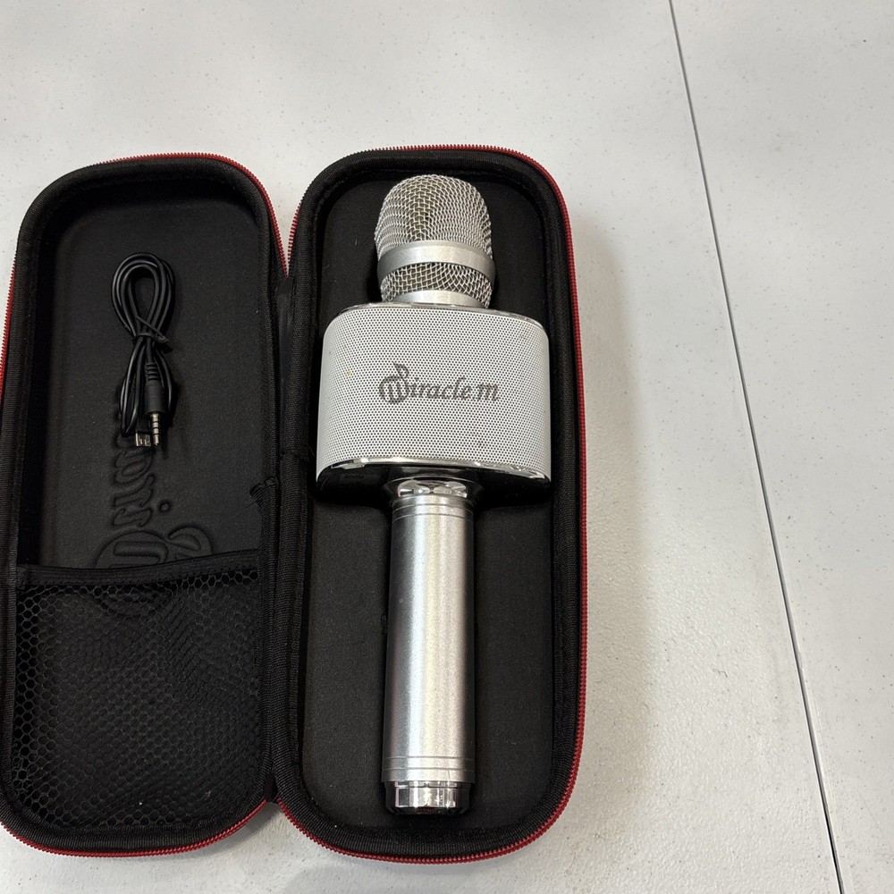 Miracle M100 Wireless Dynamic Karaoke Microphone W/ Case
