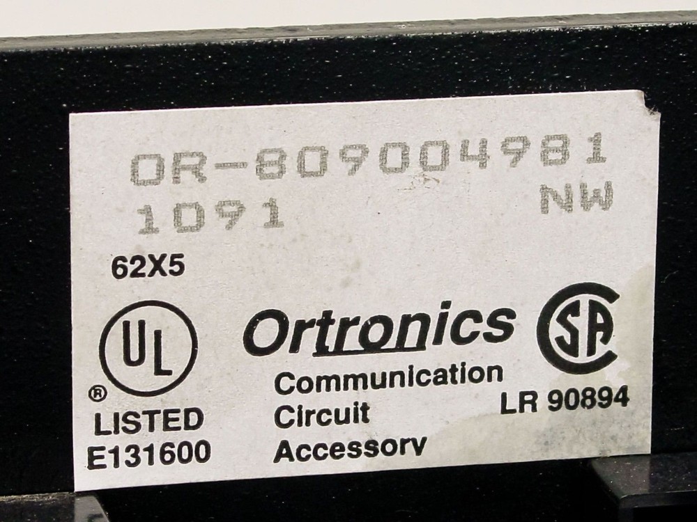 Ortronics OR-809004981 96 Port RJ45 Communication Circuit Accessory Patch Panel
