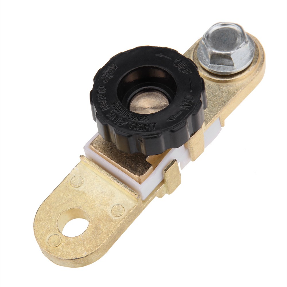 2PCS Side Mount Battery Terminal Switch Quick Cut Off Disconnect Safety Switch