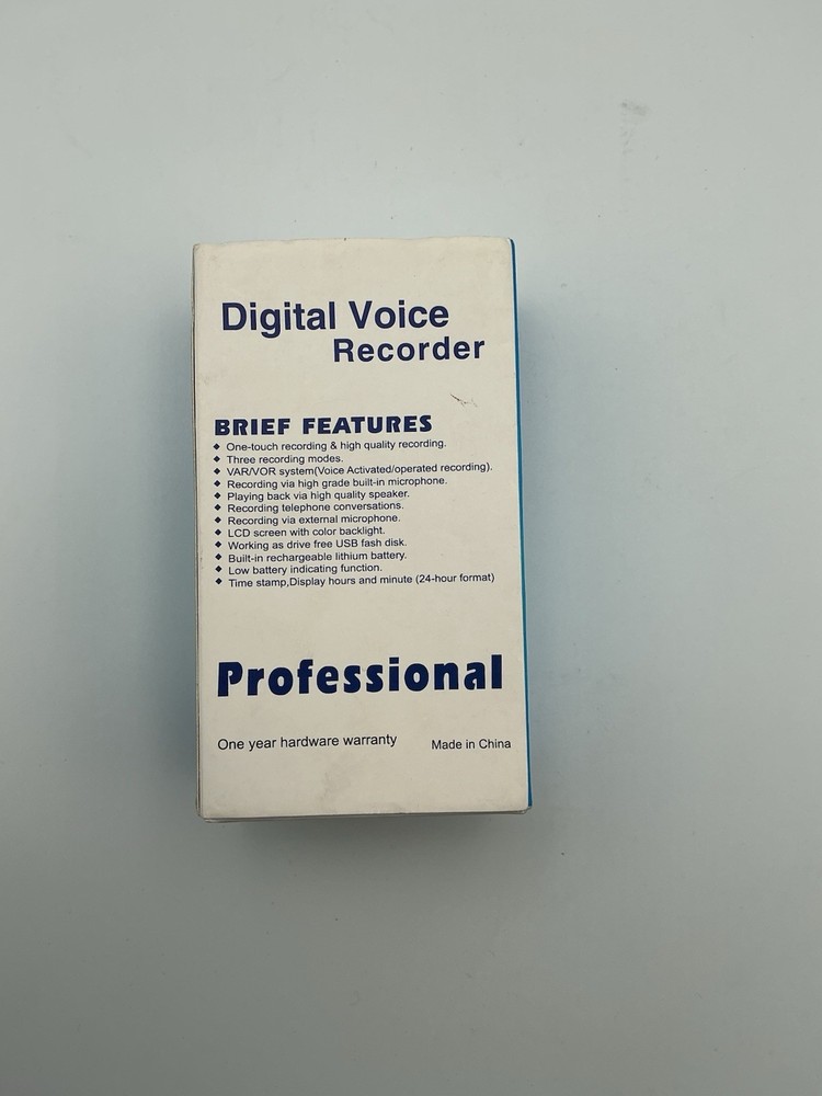 REC Digital Voice Recorder