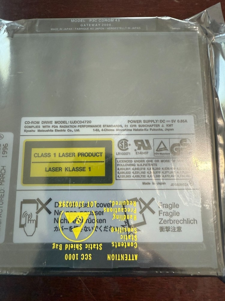 INTERNAL CD ROM # UJDCD4720 FOR LAPTOP
