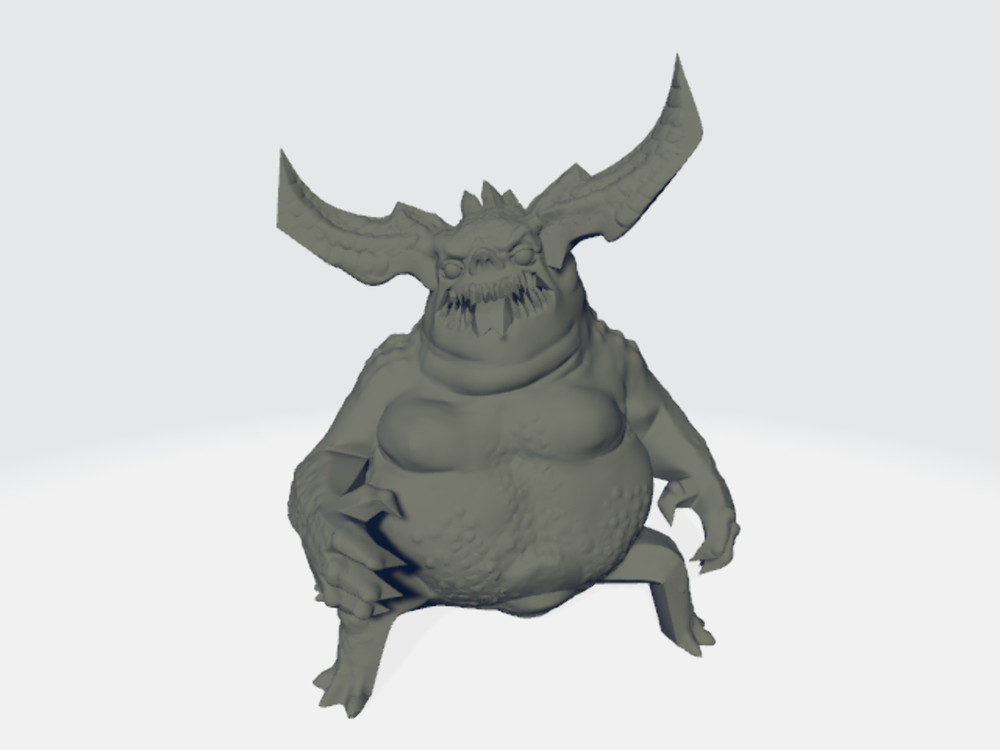 Seahorse 3D - Demon #6