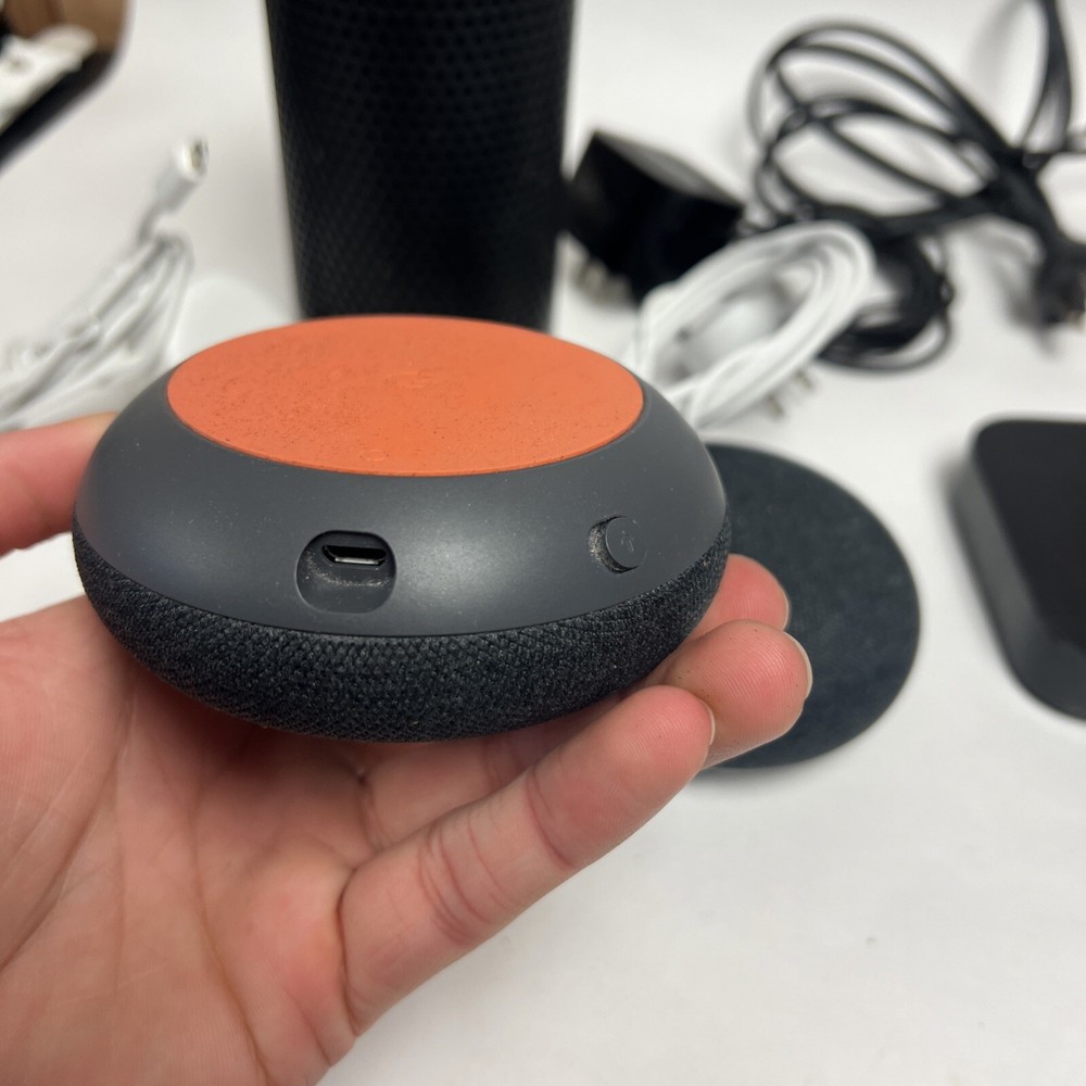 Lot Of 4 Amazon Echo And Google Home (1st Generation) (UNTESTED)