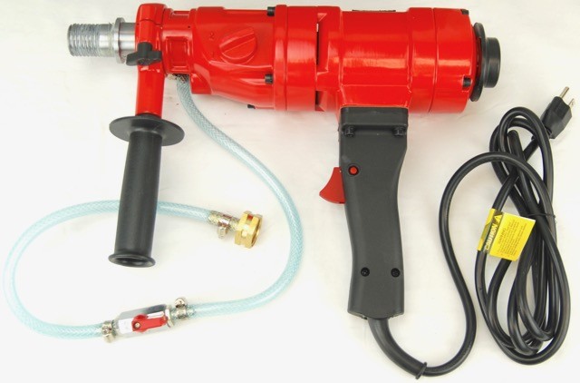 BLUEROCK ® TOOLS 4Z1 CONCRETE CORING DRILL 2 SPEED & 1"-4" Core Bit Set
