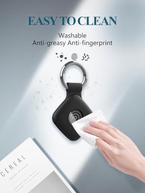 Case for Tile by Life360 Mate (2024) Bluetooth Tracker, Soft Silicone