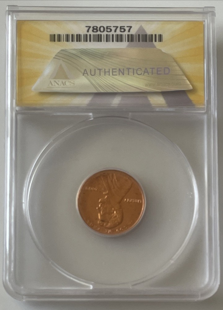 ANACS 2009 1C Lincoln Bicentennial - Formative Years (MS 66) (Red)