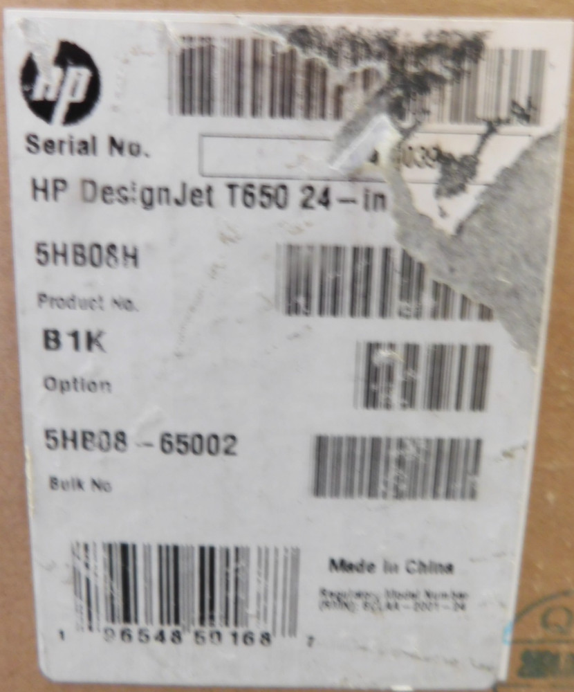 HP DesignJet T650 24" Large-Format Wireless Plotter Printer -5HBO8H