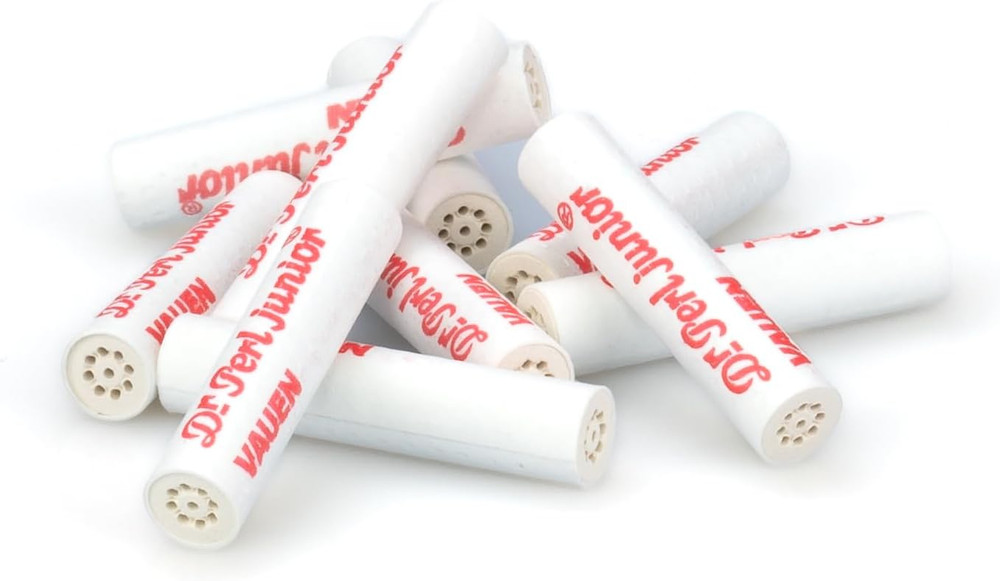 Dr. Perl Junior 9Mm Charcoal Pipe Filters, 180 Count Value Pack