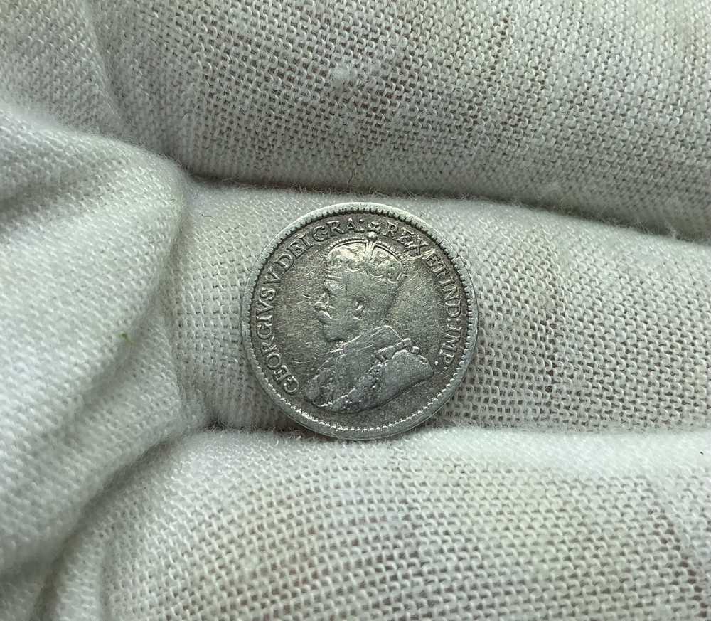 1912 Canada 5 Cents Silver Coin - A425