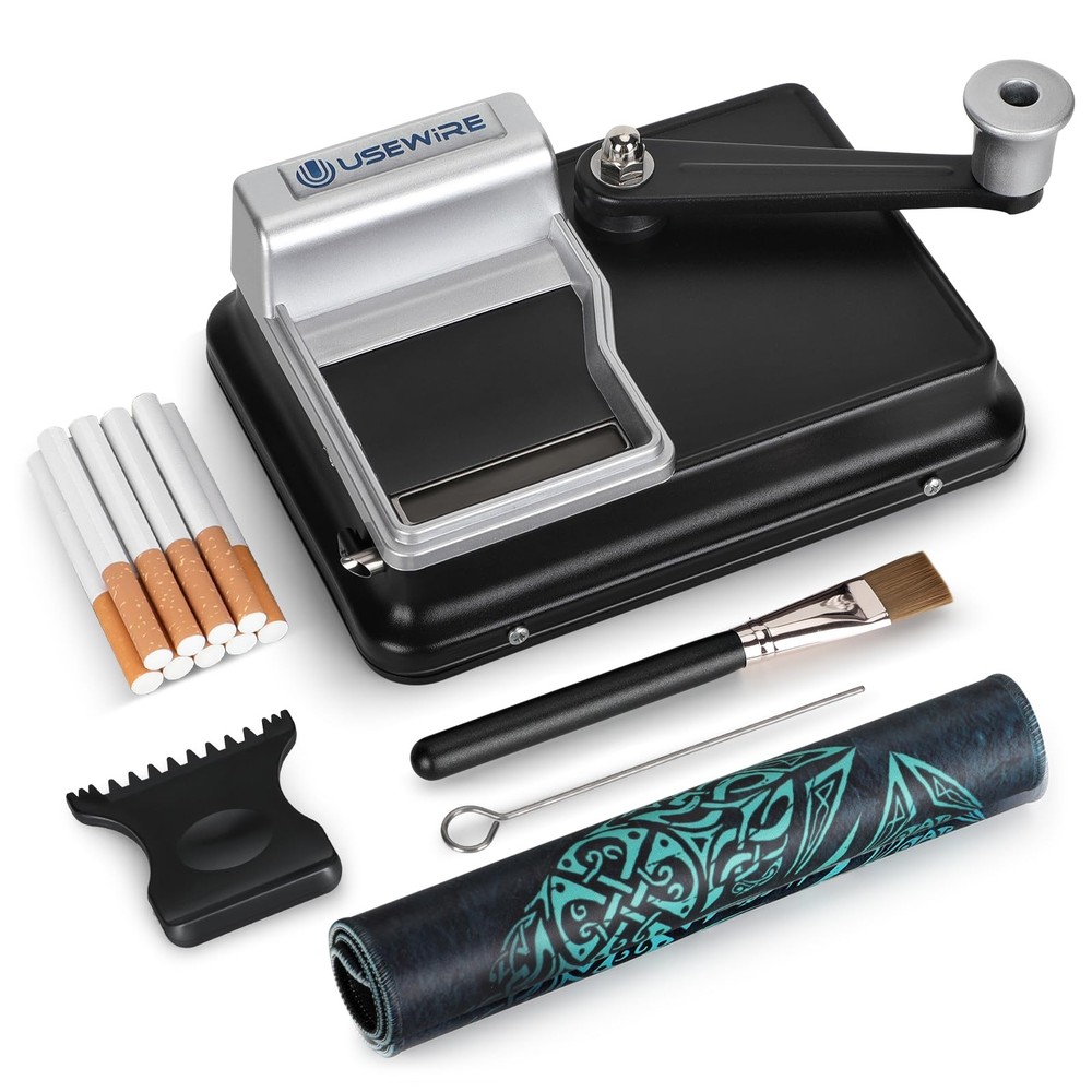 Cigarette Rolling Machine, Manual Tobacco Rolling Machine, Portable Home Ciga...