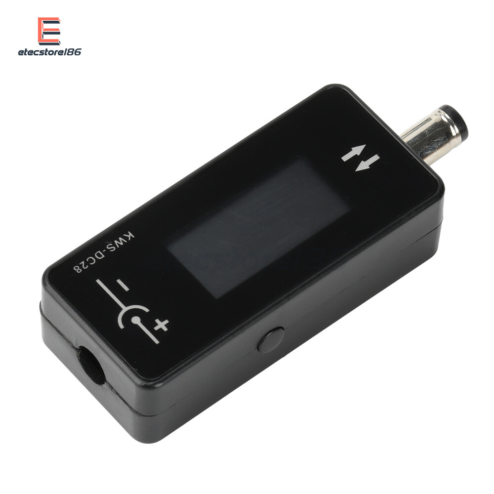 DC5.5*2.5 Current Voltage Power Meter Tester Digital LCD Display Meter DC 4-30V