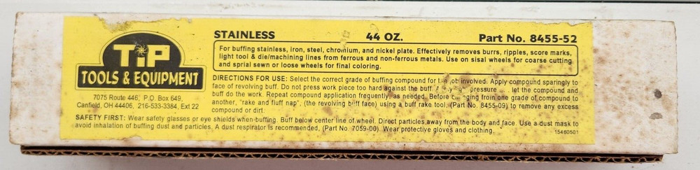 TIP Stainless Rouge 44OZ Part 8455-52