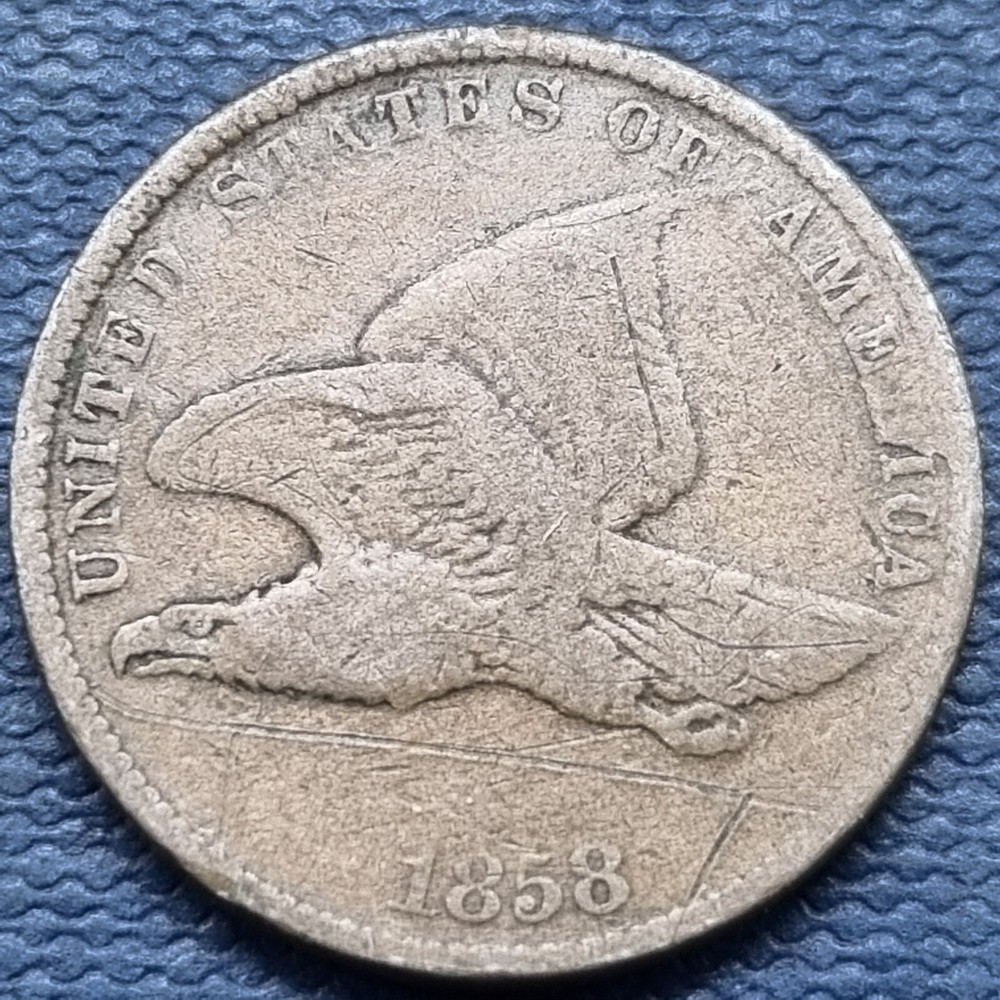 1858 Flying Eagle Cent 1c Better Grade #76934