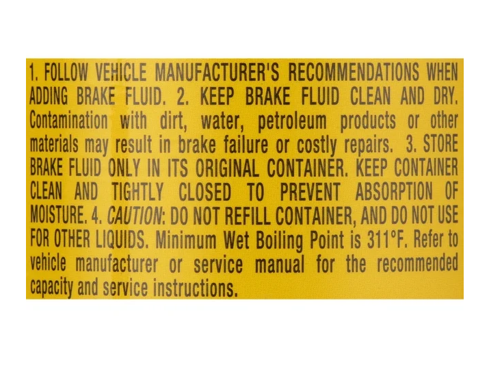 Prestone DOT 4 Brake Fluid 32 fl oz