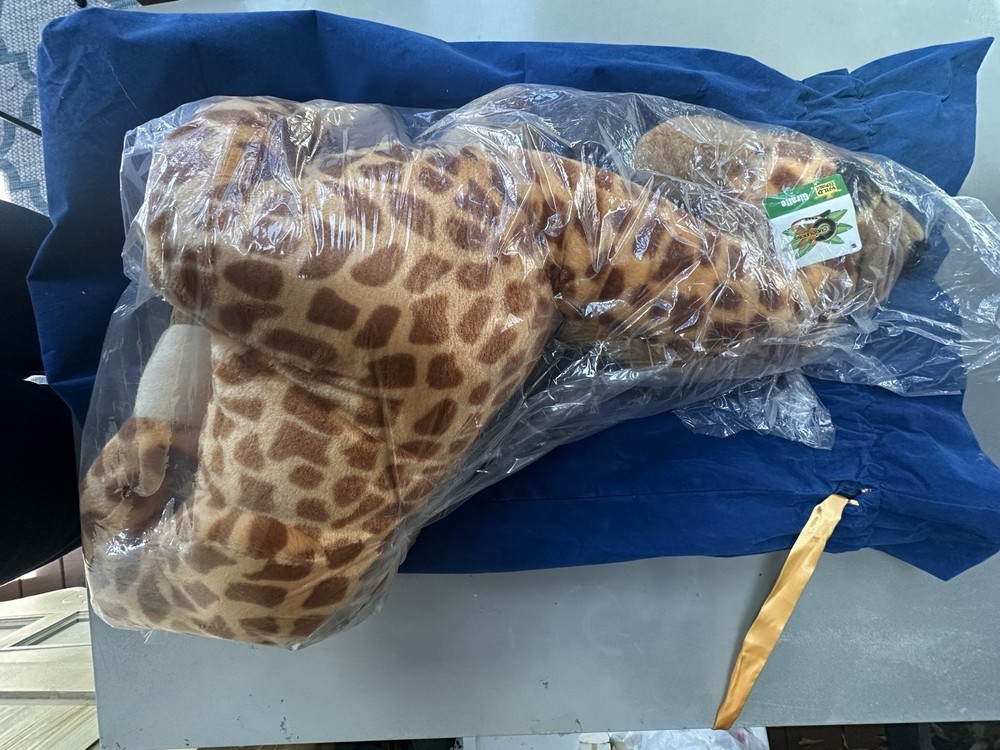 Wild Republic Cuddlekins 30” Giraffe Plush Stuffed Large NEW