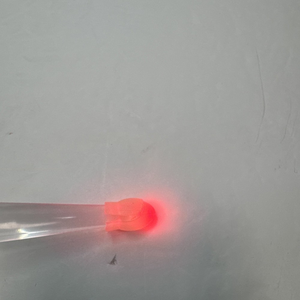 Light up Drum Sticks LED Red AAA Batteries. Tested