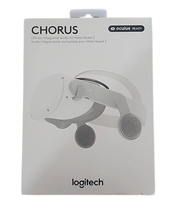 Oculus - Logitech Chorus Off-Ear Integrated Audio for Meta Quest 2 - White