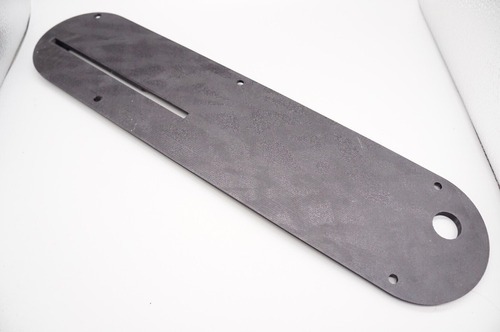 Replacement Throat Plate Zero Clearance Insert for Ridgid R4520 Table Saw