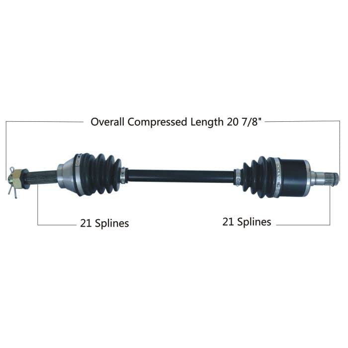 Tytaneum 813-0037 Oe Replacement Cv Axle Can-Am Front Left