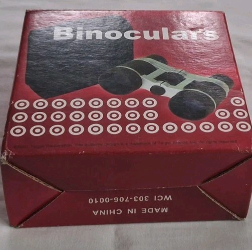 Target Binoculars 2001 Compact Viewing Set With Case & Box Gift Set