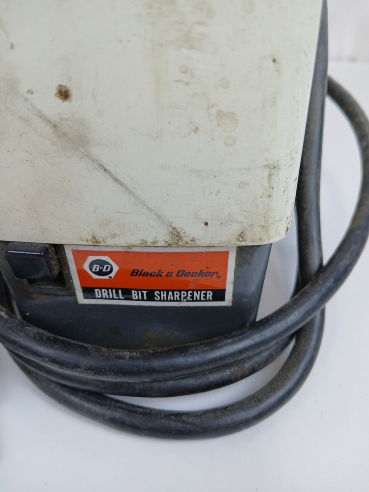 Black & Decker Drill Bit Sharpener, Vintage