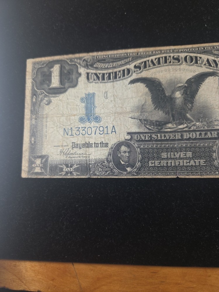 1899 One Dollar Black Eagle Silver Certificate