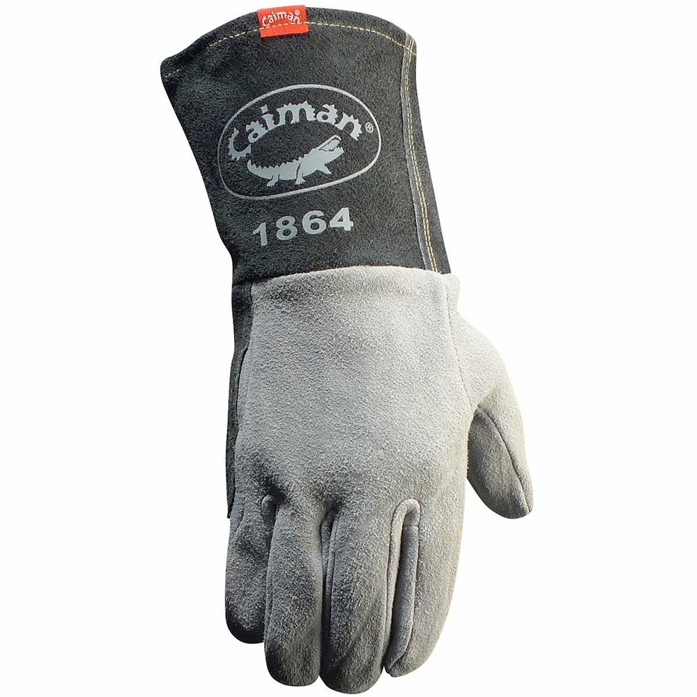 Caiman 1864 - Deerskin Unlined Lean-On Patch TIG Welding Gloves